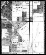 Lafayette, Linnwood & Chauncey City - Center Right, Tippecanoe County 1878